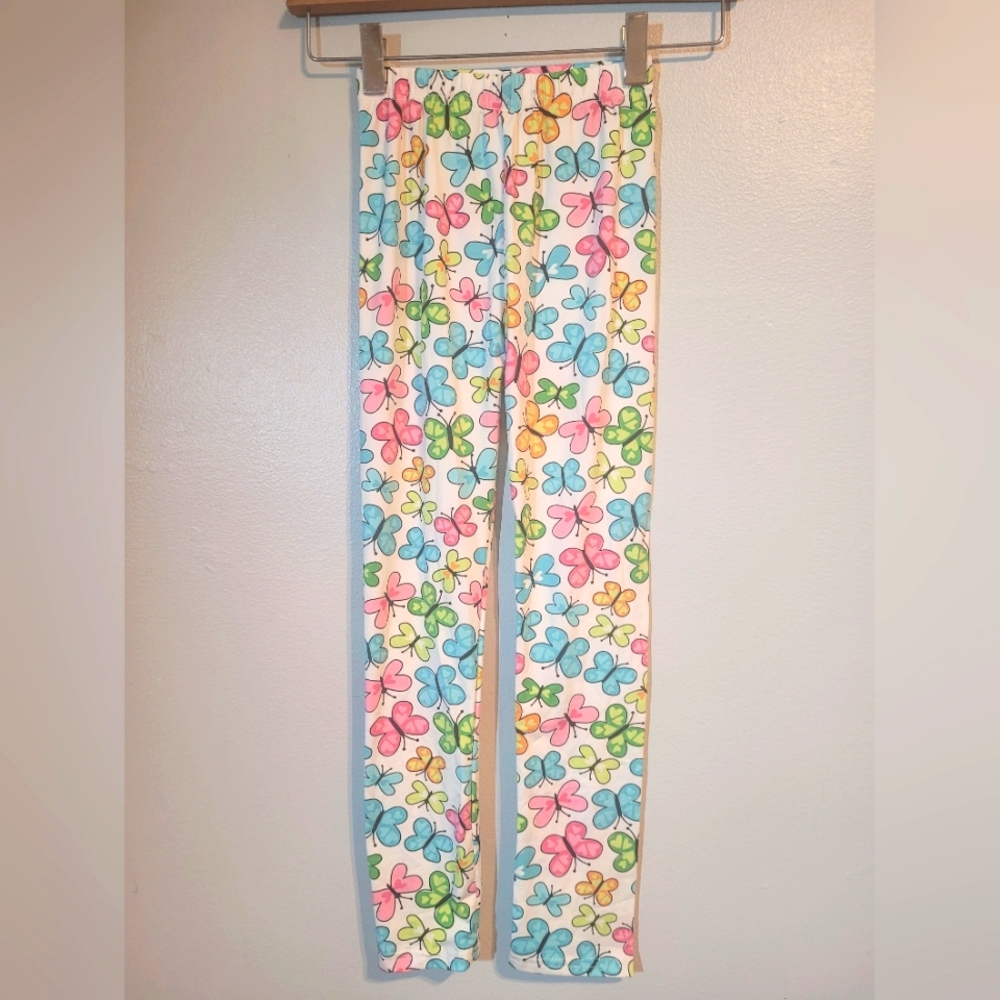 Colorful Butterfly Print leggings Pants.